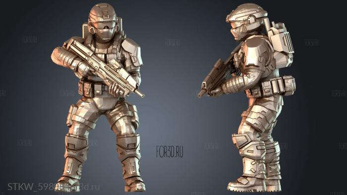 STKW_59808 stl model for CNC