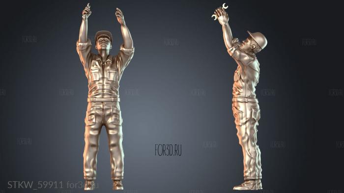 STKW_59911 stl model for CNC