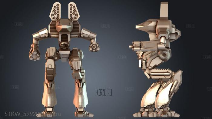 STKW_59929 stl model for CNC