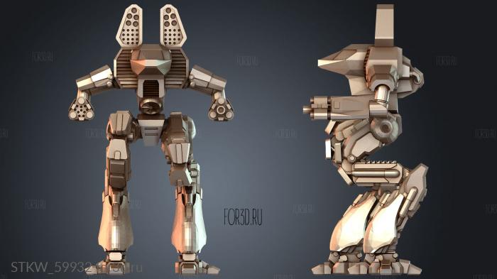 STKW_59932 stl model for CNC