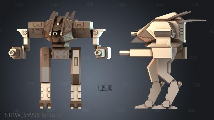 STKW_59938 stl model for CNC