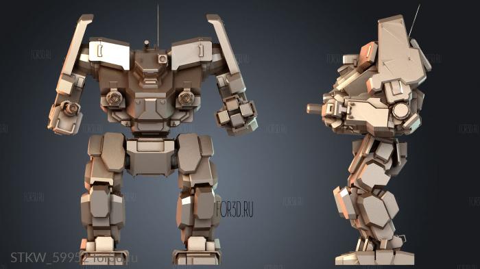 STKW_59952 stl model for CNC
