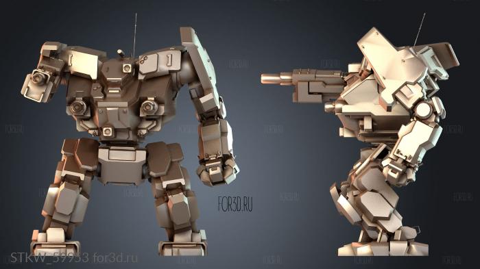 STKW_59953 stl model for CNC