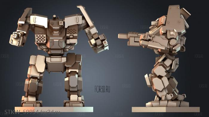 STKW_59954 stl model for CNC