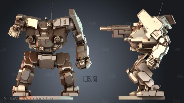 STKW_59955 stl model for CNC