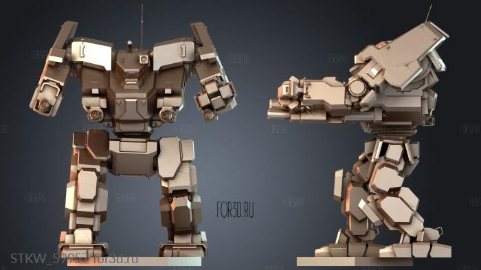 STKW_59957 stl model for CNC