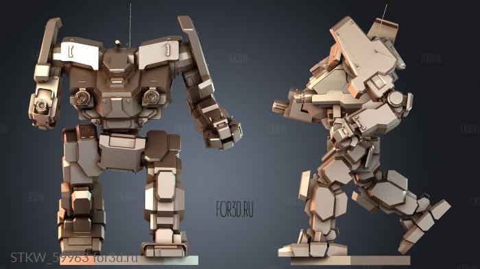 STKW_59963 stl model for CNC