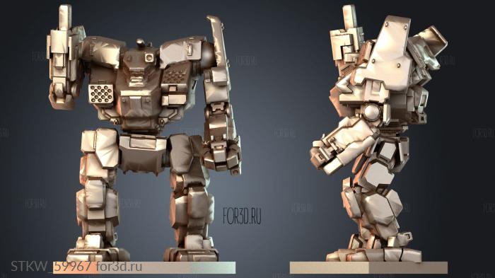 STKW_59967 stl model for CNC