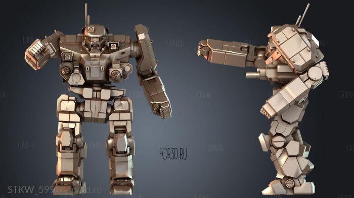 STKW_59982 stl model for CNC