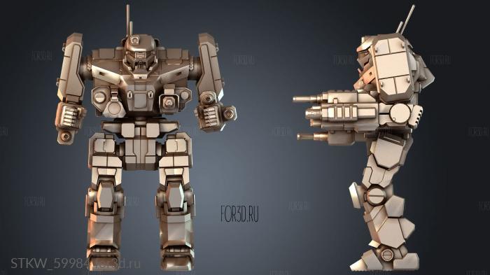 STKW_59984 stl model for CNC