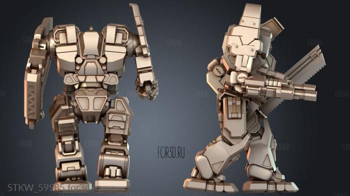 STKW_59985 stl model for CNC