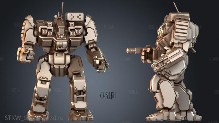 STKW_59986 stl model for CNC