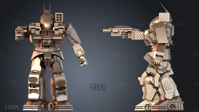 STKW_59987 stl model for CNC