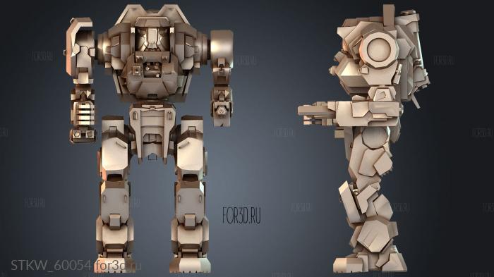 STKW_60054 stl model for CNC