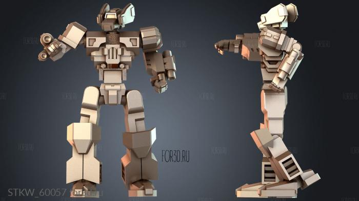 STKW_60057 stl model for CNC