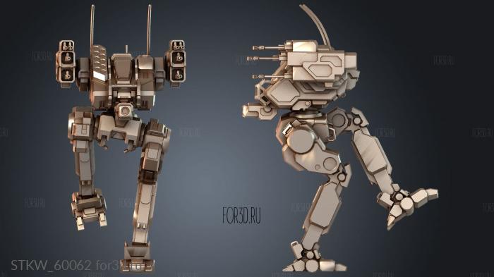 STKW_60062 stl model for CNC