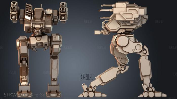 STKW_60063 stl model for CNC