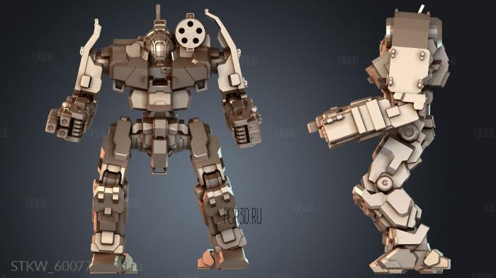 STKW_60077 stl model for CNC