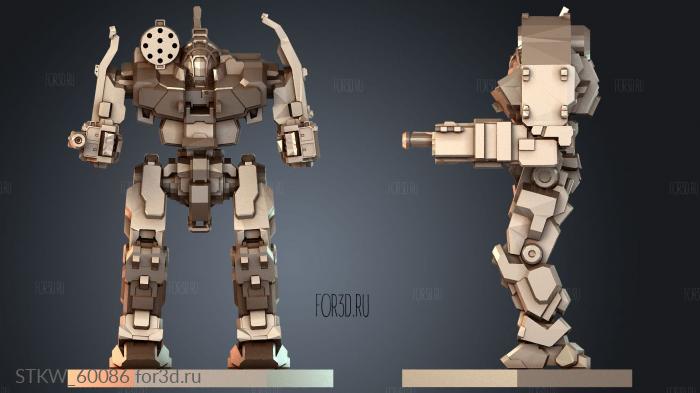 STKW_60086 stl model for CNC