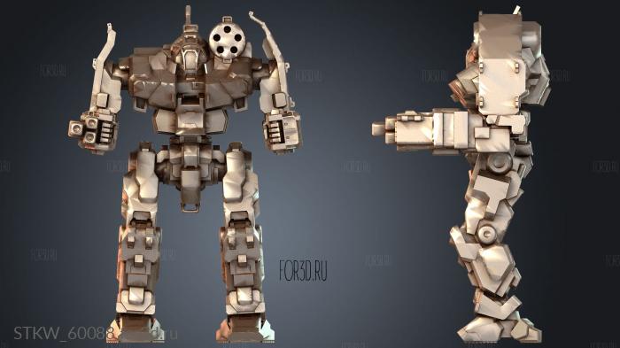 STKW_60088 stl model for CNC