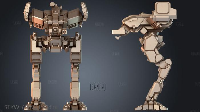 STKW_60097 stl model for CNC