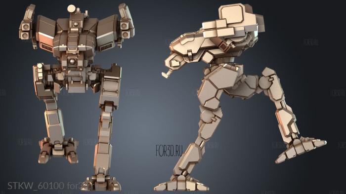STKW_60100 stl model for CNC