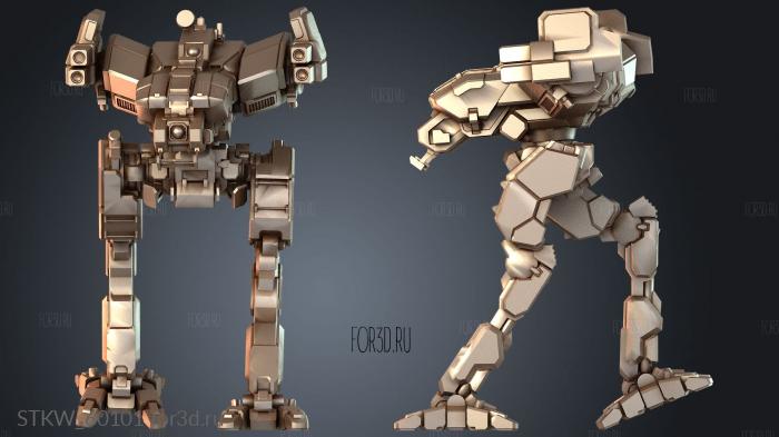 STKW_60101 stl model for CNC