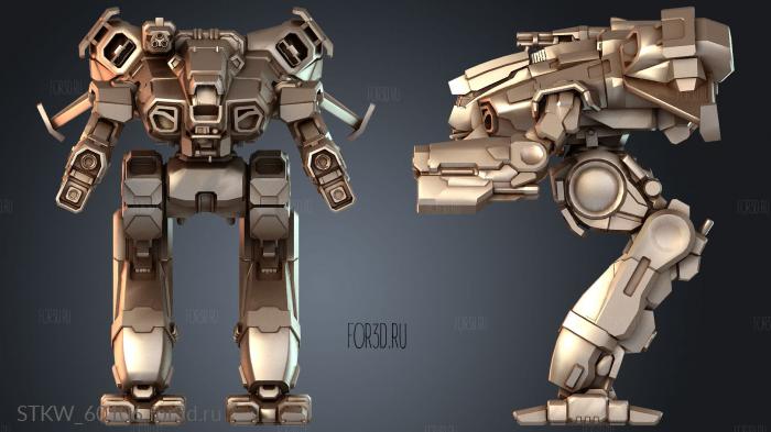 STKW_60106 stl model for CNC