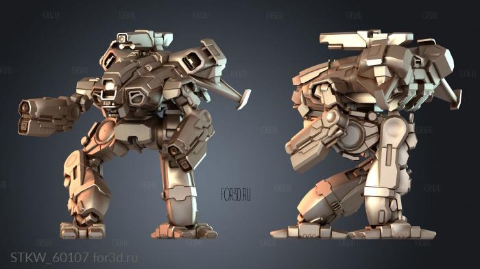 STKW_60107 stl model for CNC