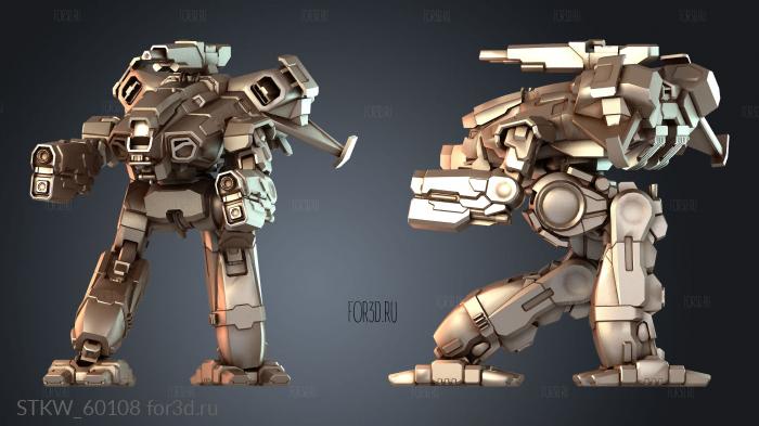 STKW_60108 stl model for CNC