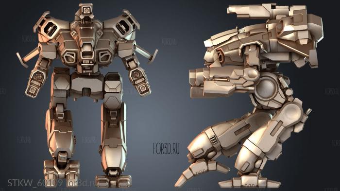 STKW_60109 stl model for CNC