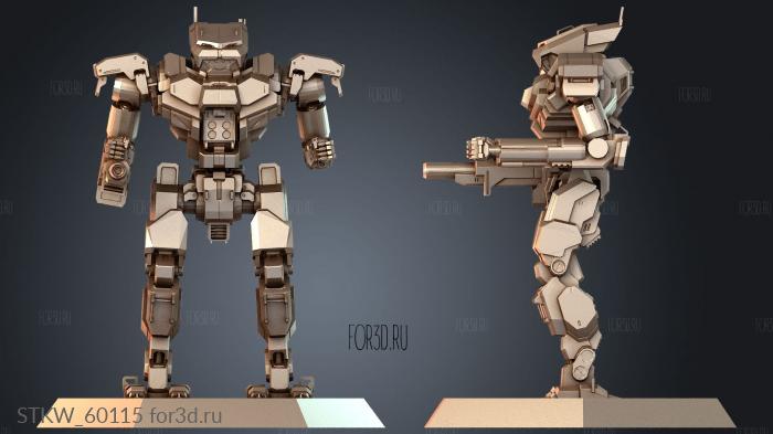 STKW_60115 stl model for CNC