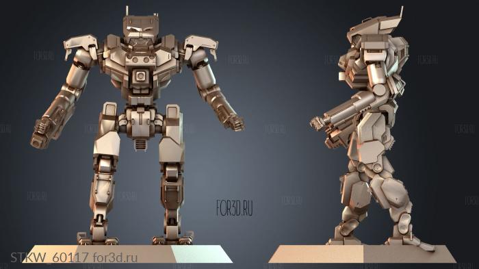 STKW_60117 stl model for CNC