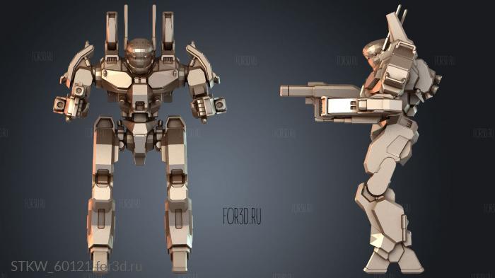 STKW_60121 stl model for CNC
