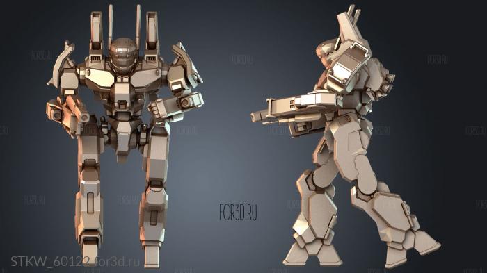 STKW_60122 stl model for CNC