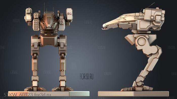 STKW_60123 stl model for CNC