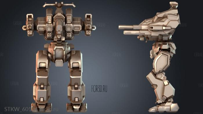 STKW_60124 stl model for CNC