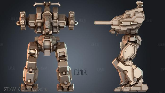 STKW_60125 stl model for CNC