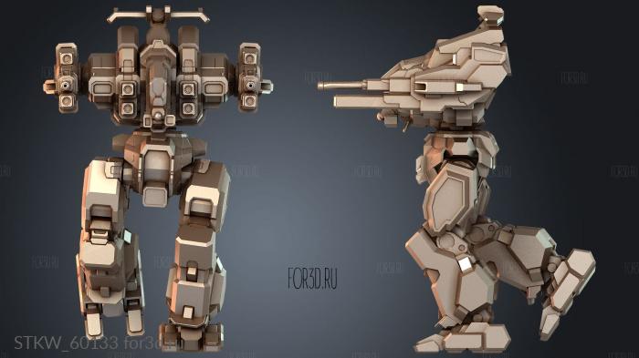STKW_60133 stl model for CNC