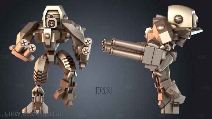 STKW_60320 stl model for CNC