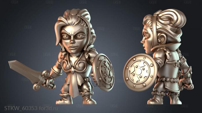 STKW_60353 stl model for CNC