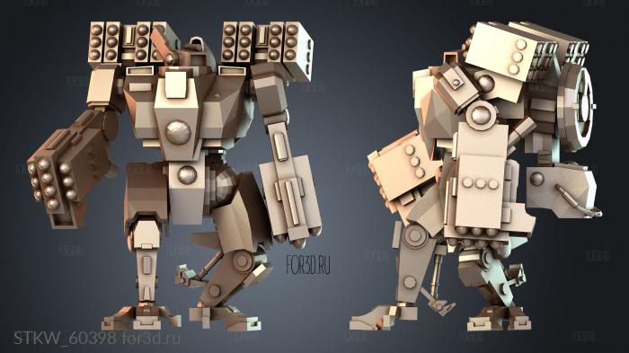 STKW_60398 stl model for CNC