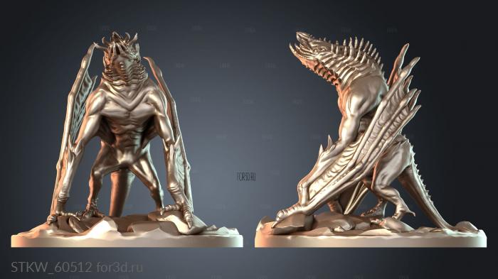 STKW_60512 stl model for CNC