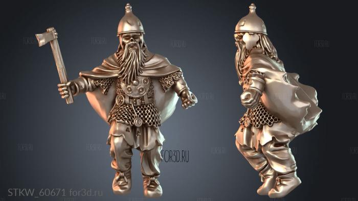 STKW_60671 stl model for CNC