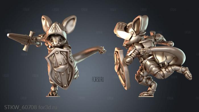 STKW_60708 stl model for CNC