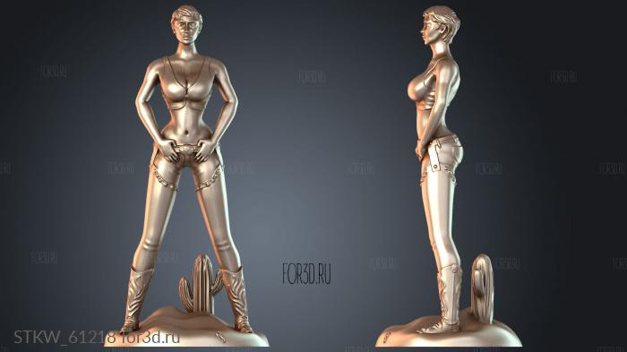 STKW_61218 stl model for CNC