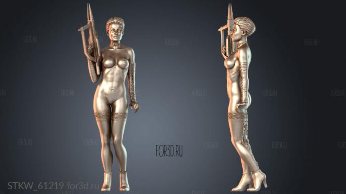 STKW_61219 stl model for CNC