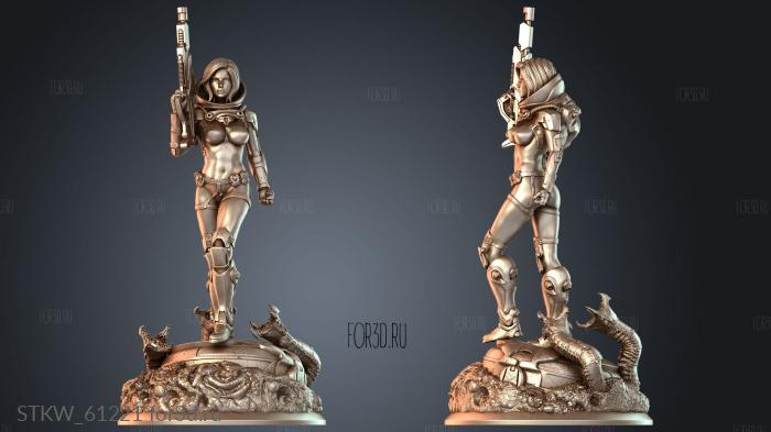 STKW_61221 stl model for CNC