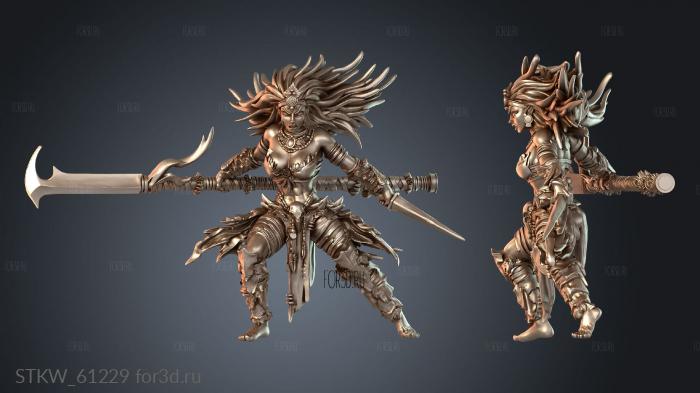 STKW_61229 stl model for CNC