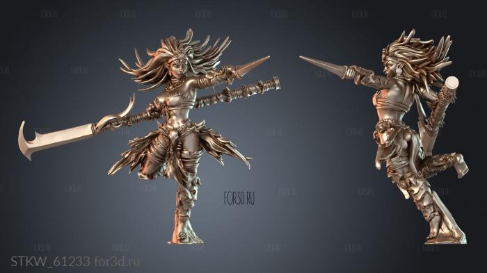 STKW_61233 stl model for CNC